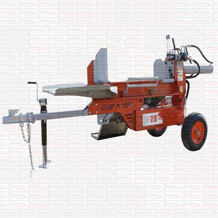 28 Ton Horizontal Gas-Powered Wood Splitter