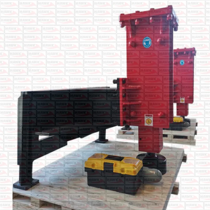 Skid Steer Loader Hydraulic Fence Driving Hammer
