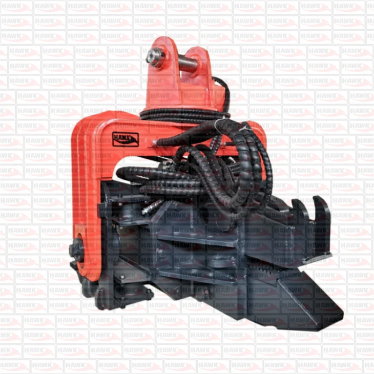 Vibratory Hydraulic Pile Hammer For Excavator