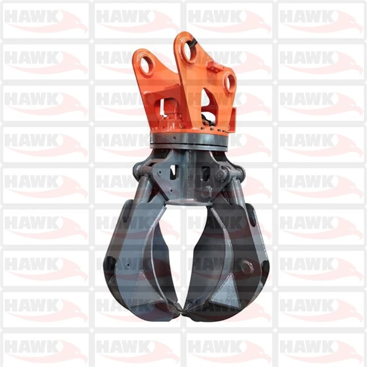 Hawk06 Orange Peel Grab Bucket