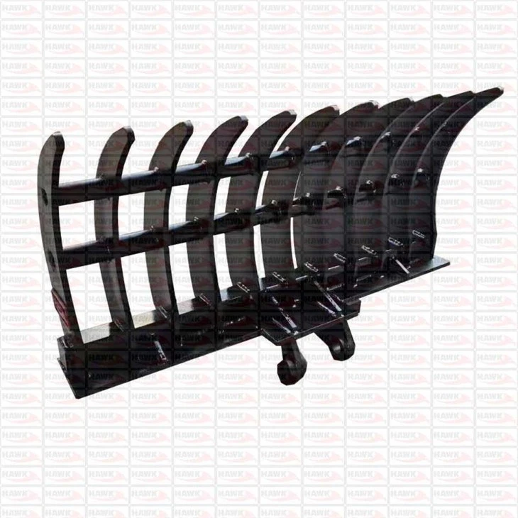 Mini Excavator Root Rake With High Quality