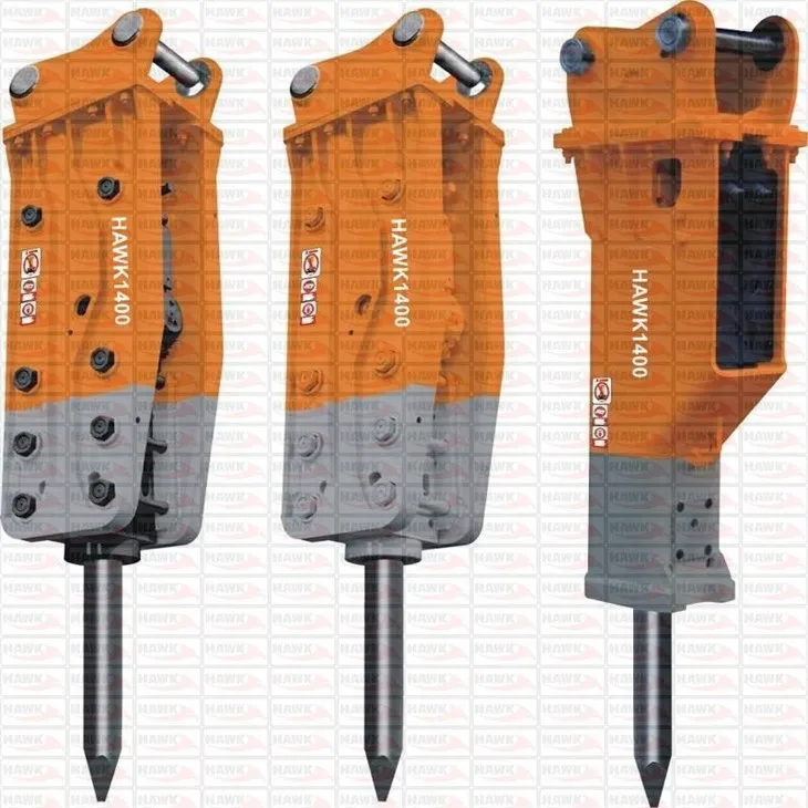 Side Type Hydraulic Breaker Hammer Excavator