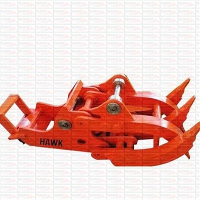 Excavator Mechanical Grapple Attachment For 17-25 Ton Excavator