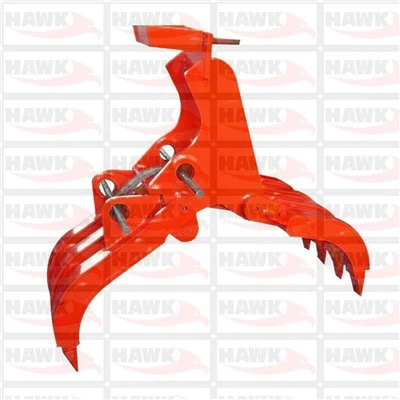 Pinza meccanica per escavatore Hawk06